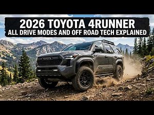2026 Toyota 4Runner - All Drive Modes Explained