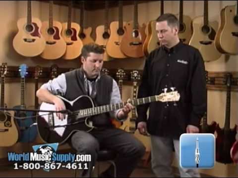 Washburn Acoustic/Electric Bass AB10 Demo