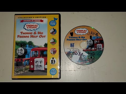 Opening To Thomas & Friends Thomas & His Friends Help Out 2003 DVD