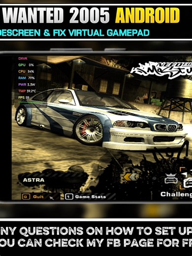 NFS Most Wanted 2005 Gameplay at 60FPS