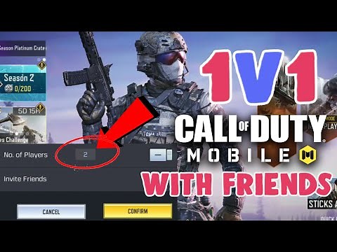 How to Play 1v1 On Call Of Duty Mobile(COD) 😍| how to play against friends COD Mobile Android/IOS