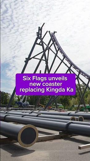 First look at new coaster replacing Kingda Ka