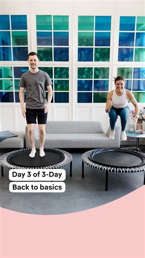 🔥 Final day! Let’s bring it home! Today’s all about mastering the core moves that keep your bounce strong and steady, no matter where you’re starting from. From scissors to knee lifts and balance combos, these fundamentals build the confidence to create your own flow. Ready to freestyle? Tag us and show off your bounce! 🙌 💾 Save this routine and revisit whenever you need a boost! #belliconbasics #bouncestrong #rebounderfundamentals #lowimpactfitness #3daychallenge #bellicon #backtobasics | be