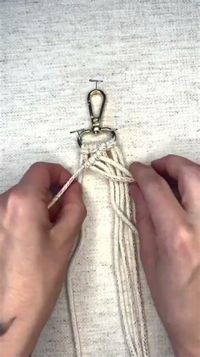 macrame keychain#crochet #handmade #bohoart #diy #macramelove #viralshorts