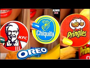 ASMR Eating Chocolate Covered @Oreo Compilation, Crunchy Sounds, OREOiD