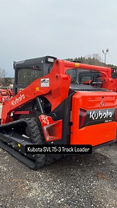 The @kubotausa SVL75-3 is one of our most popular machines for a reason. We would be happy to show you a few reasons why you need one. Call us or come by and see us in Lexington, NC. 🔥#KubotaCountry | Sink Farm Equipment