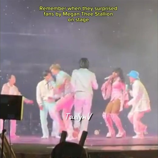 BTS with Megan Thee Stallion #bts #megantheestalliontypebeat2021 #btsbutter #btsshorts