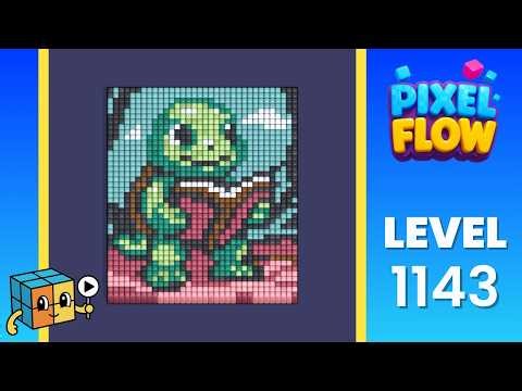 Pixel Flow Level 1143 Walkthrough Solution