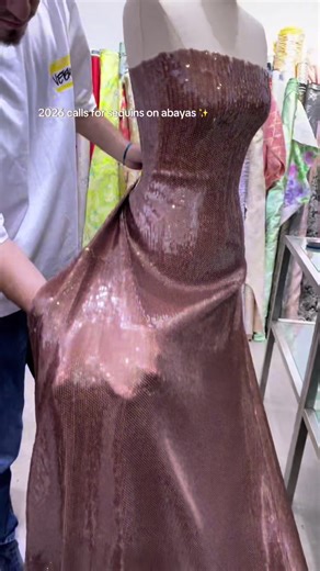 Pass by our showroom in Zalka, centre Bamode and add a little sparkle 💖 #abayagirls #ramadan2026 #sequins #bamode #fyp