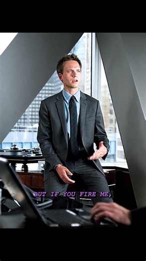 🔥 Suits S1E1 | Harvey Tries to Fire Mike… Then Instantly Regrets It! #shorts