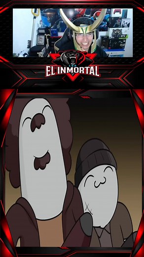 Animated Cartoon Characters Expressing Emotions