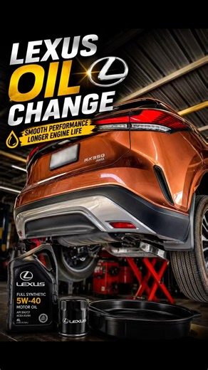 Lexus RX350 Service Ka Asaan Tarika 👨‍🔧 #shorts #LexusRX350 #OilChange #carmaintenance
