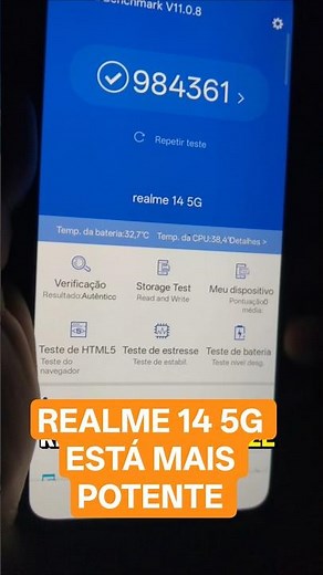 The Realme 14 5G is more powerful than the Galaxy A36 and Poco X7.