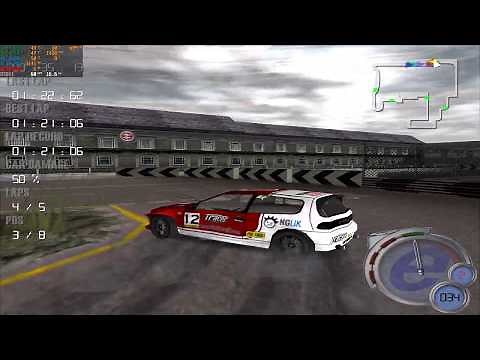 E-Racer (2001) Gameplay [2160p60]