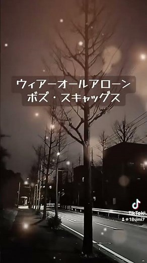 「ウィアーオールアローン/ボズ・スキャッグス」#70年代洋楽#ウィアーオールアローン#ボズ・スキャッグス#70年代バラード曲