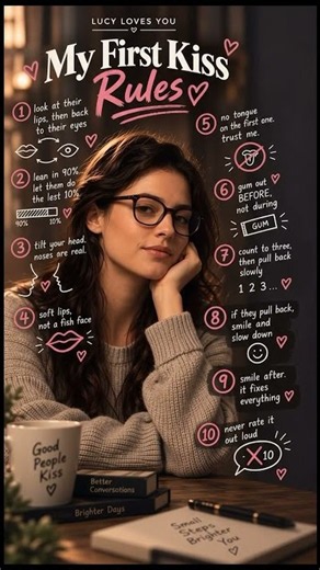 How To Kiss For The First Time: My 10 Rules #bestadvice