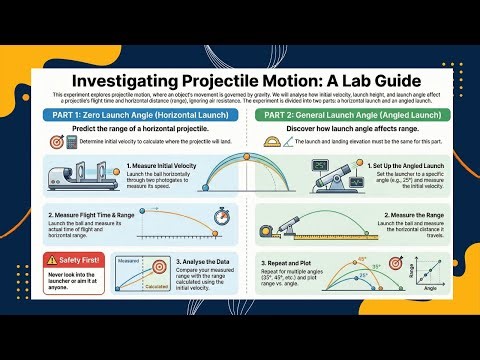 Projectile Motion Experiment | Two-Dimensional Motion in Physics (Lab & Theory) # 4