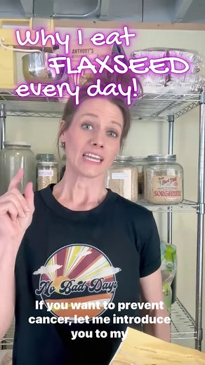 465K views · 11K reactions | Shoutout to my boy #flaxseed and why I eat flaxseed everyday (unless I’m in the last trimester of pregnancy) usually on #oatmeal . #eatrealfood #CANCERSUCKS #christian #plantpower #letfoodbethymedicine #healthy #ThankYouLord #reverseheartdisease #proverbs31 #fightdisease | Oh fer sure | Facebook