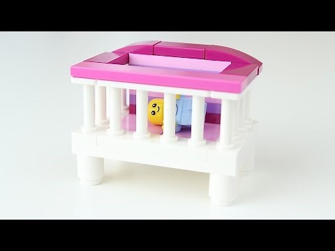 How to Build: LEGO Baby Girl's Crib