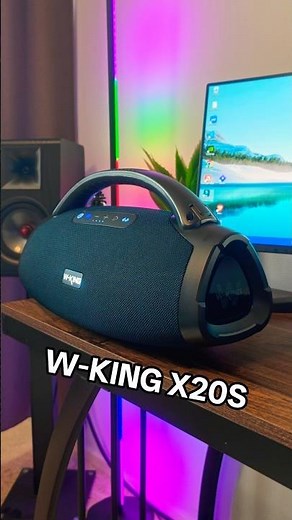 W-KING X20S COMPACT BOOMBOX 🔥#bluetoothspeaker #soundtest
