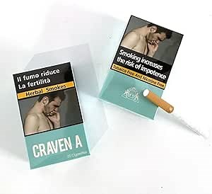 Herbal Cigarettes - Nicotine Free,Tobacco Free Alternative to Fake Cigarettes (1 Packets of 20)