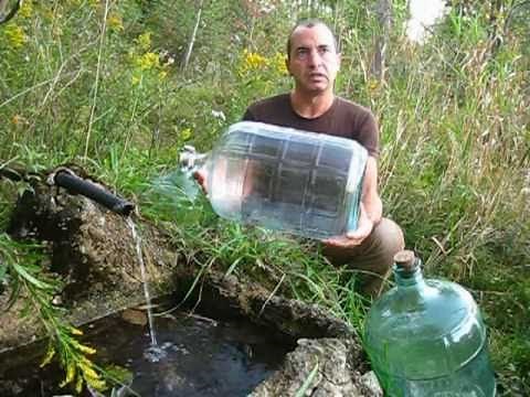Collecting Natural Spring Water - FAQ & Best Practices ( David Wolfe Daniel Vitalis )