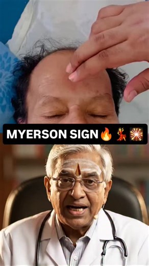 Dr Kailasam on Instagram: "Glabellar Tap (Myerson Sign) Explained in 8 Seconds Why do patients with Parkinson’s keep blinking when you gently tap the spot between their eyebrows? This is the Glabellar Tap Reflex, and persistent blinking is called the Myerson Sign. In simple terms: Most people blink once or twice. Parkinson’s patients keep blinking because the brain can’t switch off the reflex. Fast, easy neurology for exams and clinics! #GlabellarTap #MyersonSign #Parkinsons #Neurology #NeuroExa