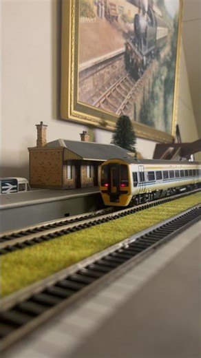 Bachmann Class 158 ScotRail #train #modeltrains #railwaytrack #trainspotting #railroad