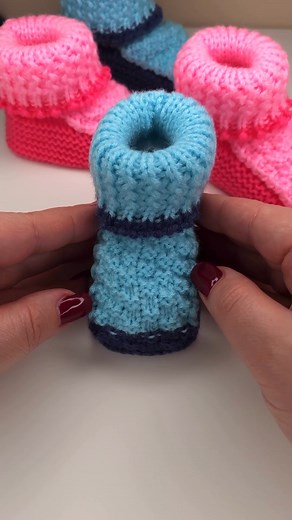 ❤Knitted Baby Booties🧶 | Crochet&Knitting by marifu6a