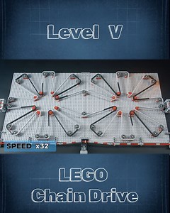 Doctor Engine on Instagram: "LEGO Chain Drive Miracle - LEGO Experiments #lego #legotechnic #experiments"