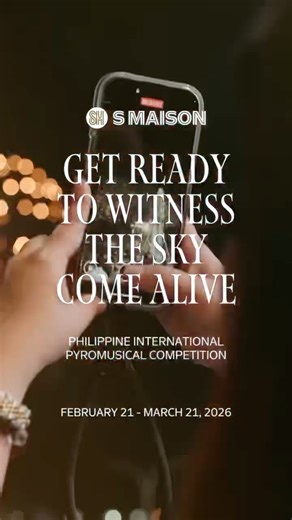 S Maison at Conrad Manila on Instagram: "Get ready to witness the sky come alive! ✨ Experience the breathtaking spectacle of the Philippine International Pyromusical Competition at S Maison. Watch as world-class fireworks light up the night in a dazzling display of color, sound, and magic. Every Sat from February 21 to March 21, 2026 Elevate your viewing experience with premium sights, great dining, and the perfect atmosphere to enjoy every explosive moment. 💫🎆 Book at your favorite restaurant