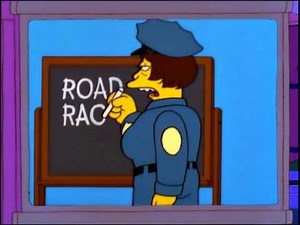 Simpsons Astronaut Road Rage