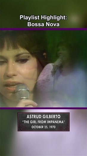 A look back at some of the wonderful Bossa Nova performances on The Ed Sullivan Show! 🎵 #shorts