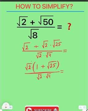 HOW TO SIMPLIFY #maths #shortvideo #youtubeshorts #education #foryou #shorts