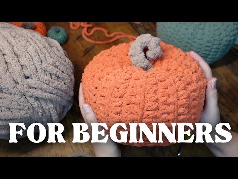 How to Crochet a Pumpkin Pillow (For Beginners)