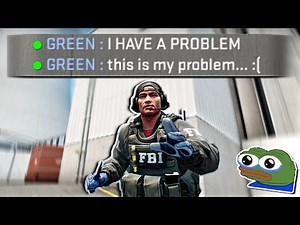 GREEN? WHAT'S YOUR PROBLEM?