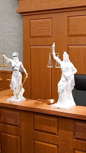 Tech Storage on Instagram: "Has the blindfolded Lady Justice statue been replaced in India? ❤️ Symbol of evolving justice In October 2024, Chief Justice D.Y. Chandrachud unveiled a new Lady Justice statue, called Nyay Devi, in the Judges’ Library of the Supreme Court. In this new statue, the traditional blindfold has been removed and the sword has been replaced with the Constitution of India🔥 Justice is not blind CJI Chandrachud clarified, “Law is not blind; it sees everyone equally.” With this