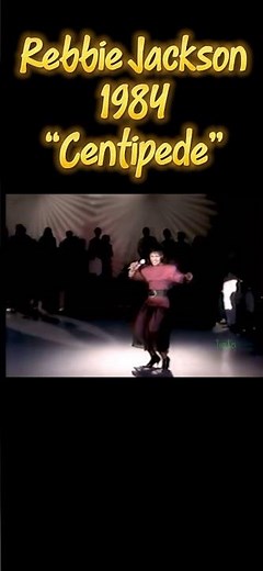 Rebbie Jackson, 1984 - “Centipede” #oldschoolmusic #musichistory #musicfeed