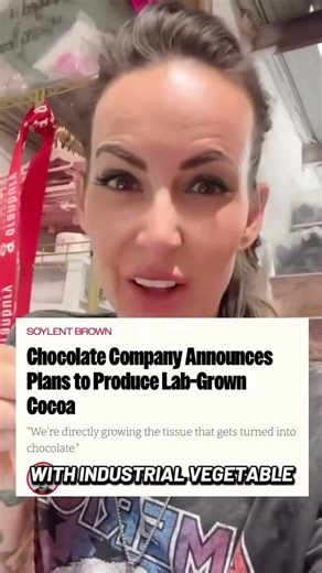 UPDATE ON THE LAB-GROWN CHOCOLATE SITUATION 🚨🍫 Consumers are reporting how their chocolate looks