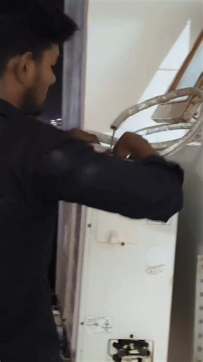 Split AC Installation | Split AC Fitting Step by Step 🔧 #shorts