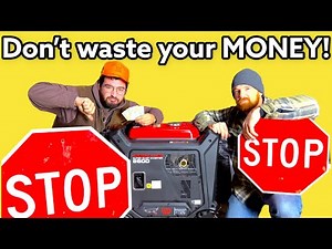 Predator 9500 Watt Generator | Will it run our shop?