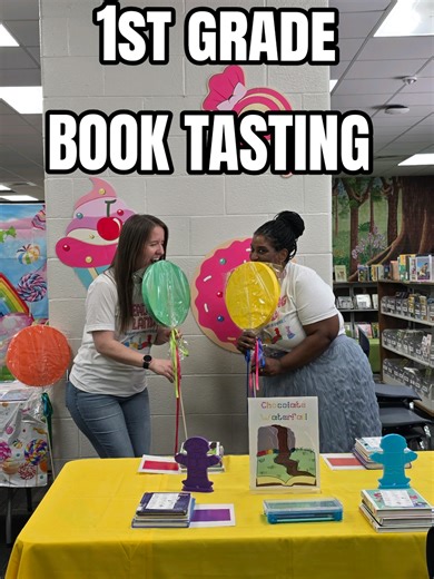 Engaging First Graders with a Sweet Book Tasting