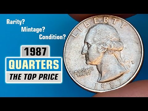 Rare 1987 Quarters Found in Pocket Change - Real Money Waiting!