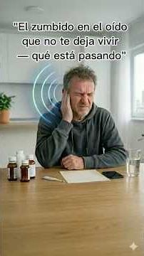 El zumbido en el oído que nadie más escucha. No estás exagerando. El tinnitus es real y tiene manejo