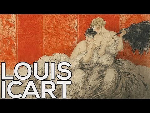 Louis Icart: A collection of 293 etchings (HD)