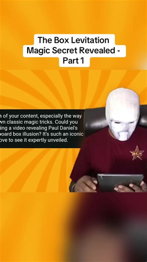 The Box Levitation Magic Secret Revealed - Part 1 #magic #magictrick #tutorial #magicsecret #magicsecretrevealed #magictrickrevealed #secret #levitation