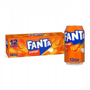 Fanta Orange Soda Pop Fridge Pack, 12 fl oz, 12 Pack Cans - Walmart.com
