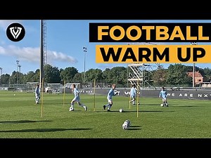Football Warm-Up for 8–12 Players | U10–U14 Training | Ball Mastery, Passing & Coordination Drills