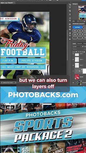 How to Create Amazing Sports Posters in Seconds in Photoshop! 🏅