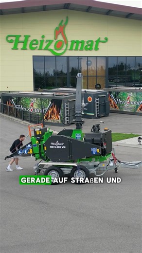 Heizohack HM 6-300 VM / Holzhacker mit Eigenantrieb für Galabau & Kommunen